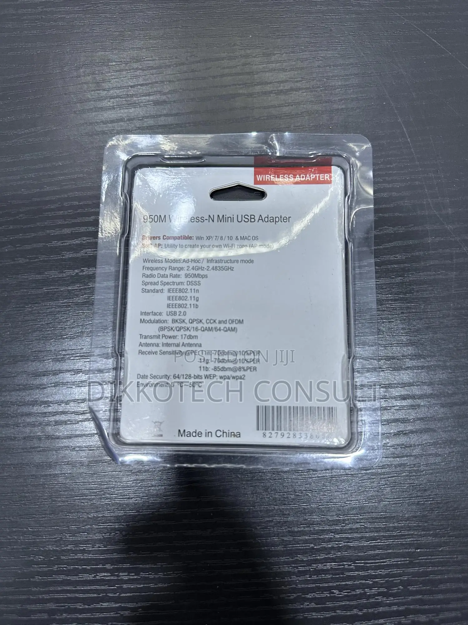 Wireless Usb Wifi Adapter (Mini)