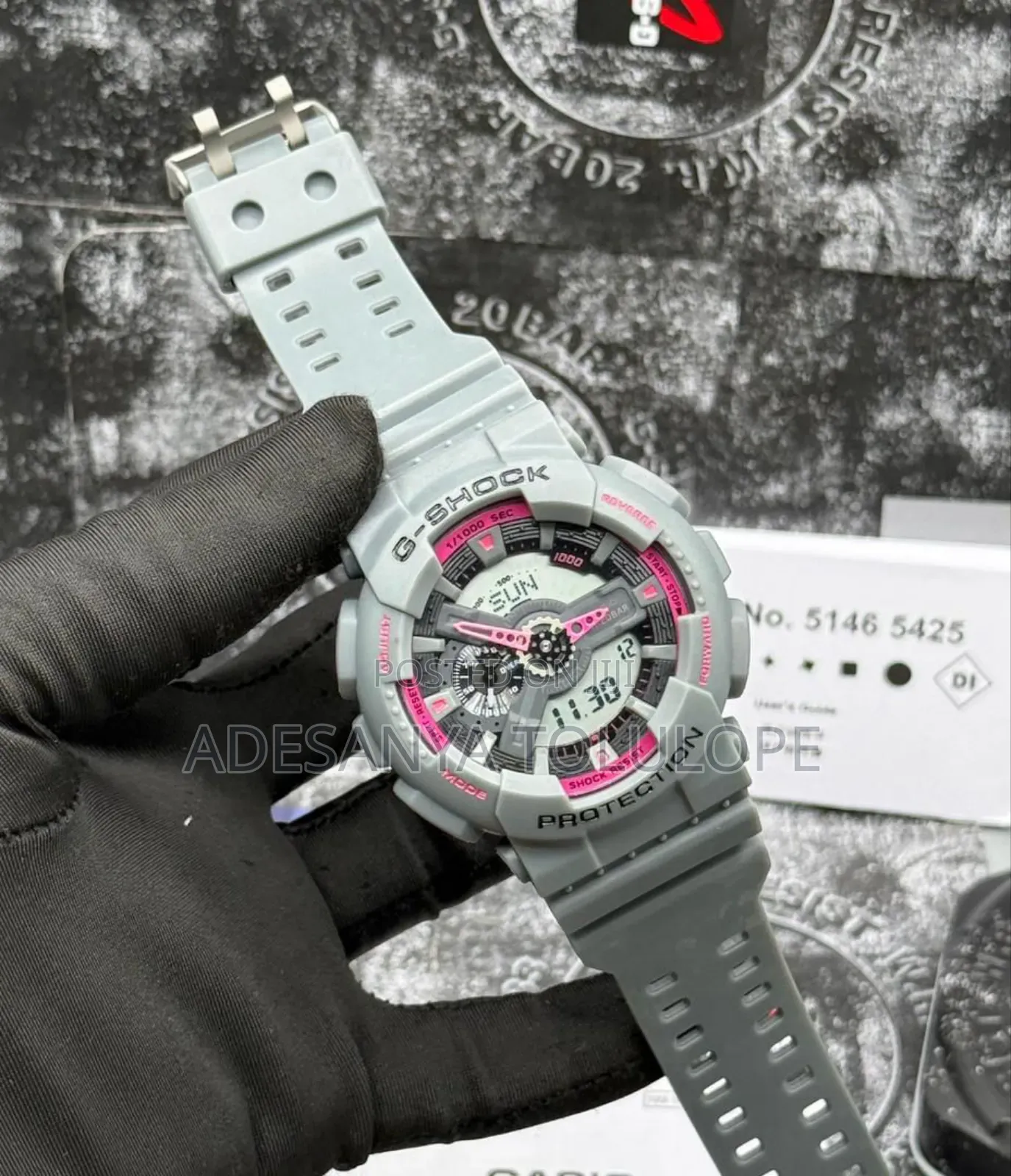 Authentic Casio G-Shock Ga-110ts-8a4.