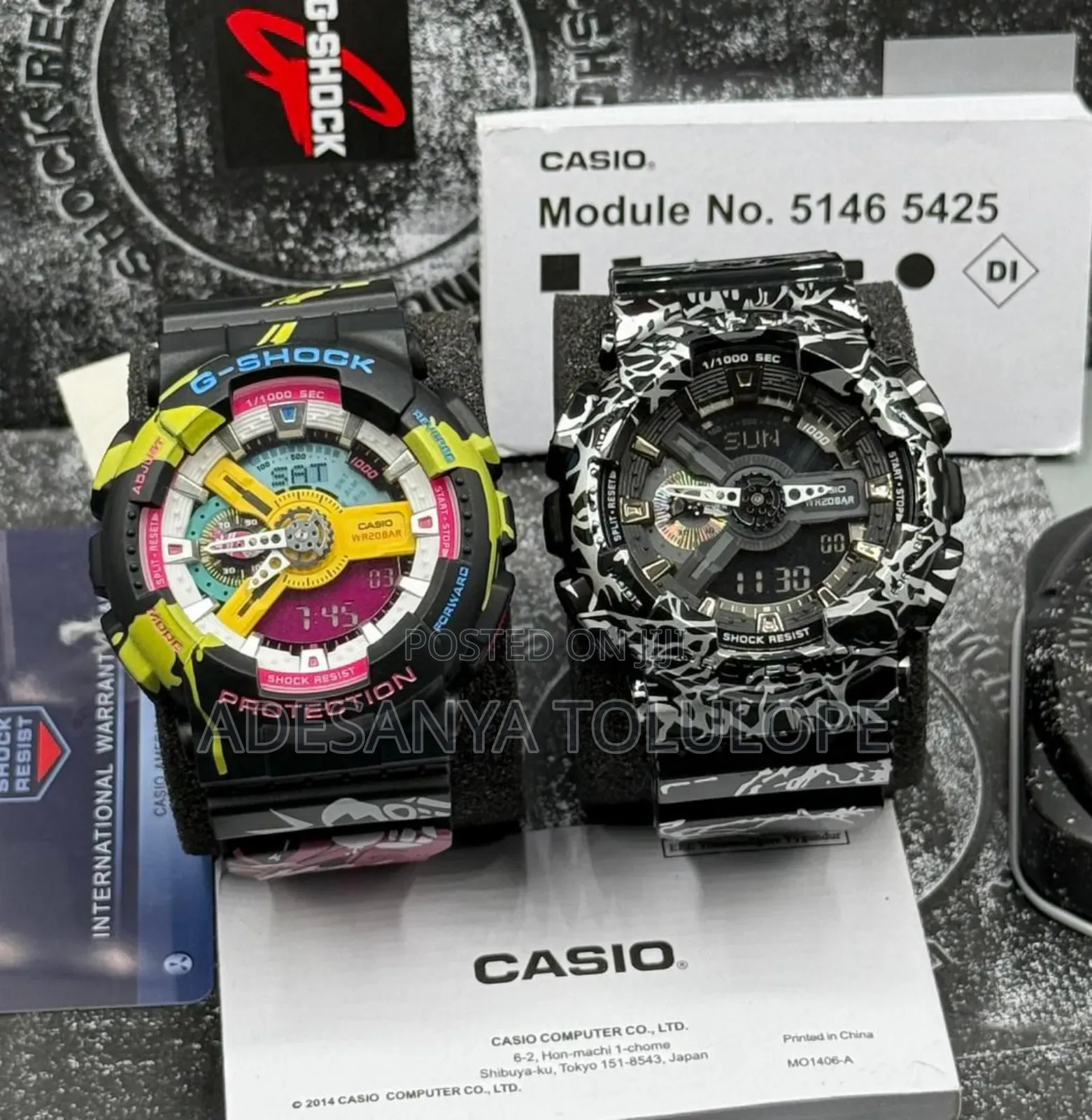 Authentic Casio G-Shock Ga-110ts-8a4.