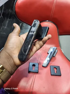 Matte Black And Chrome Silver Quality Lock