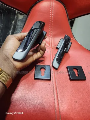 Matte Black And Chrome Silver Quality Lock