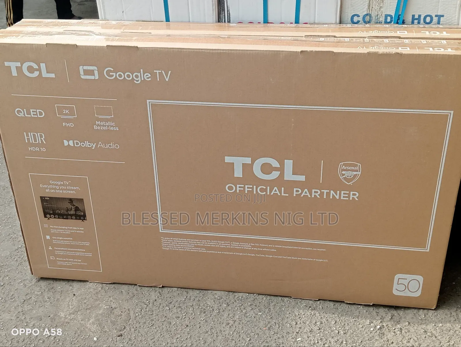 TCL 50" Qled Google Television