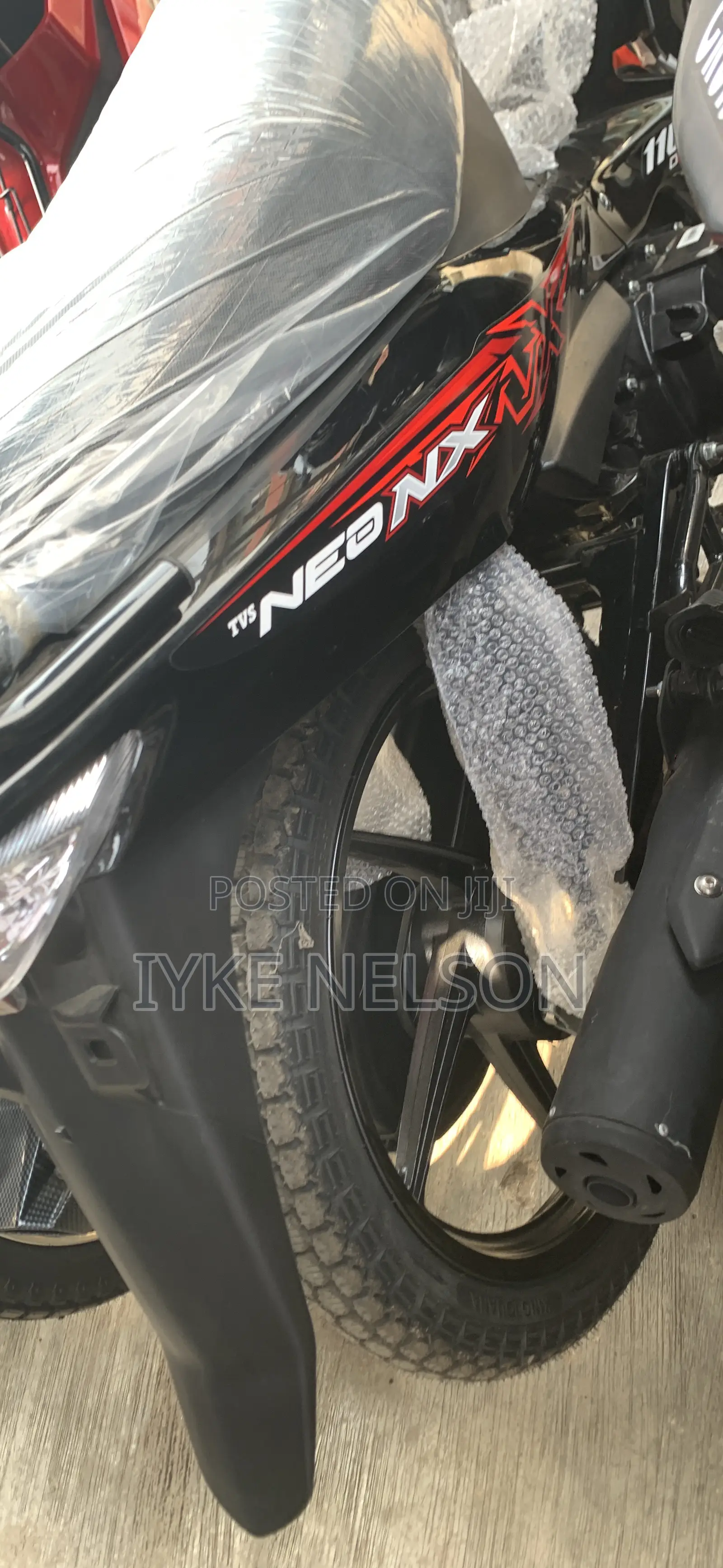New TVS Neo NX 2026 Black