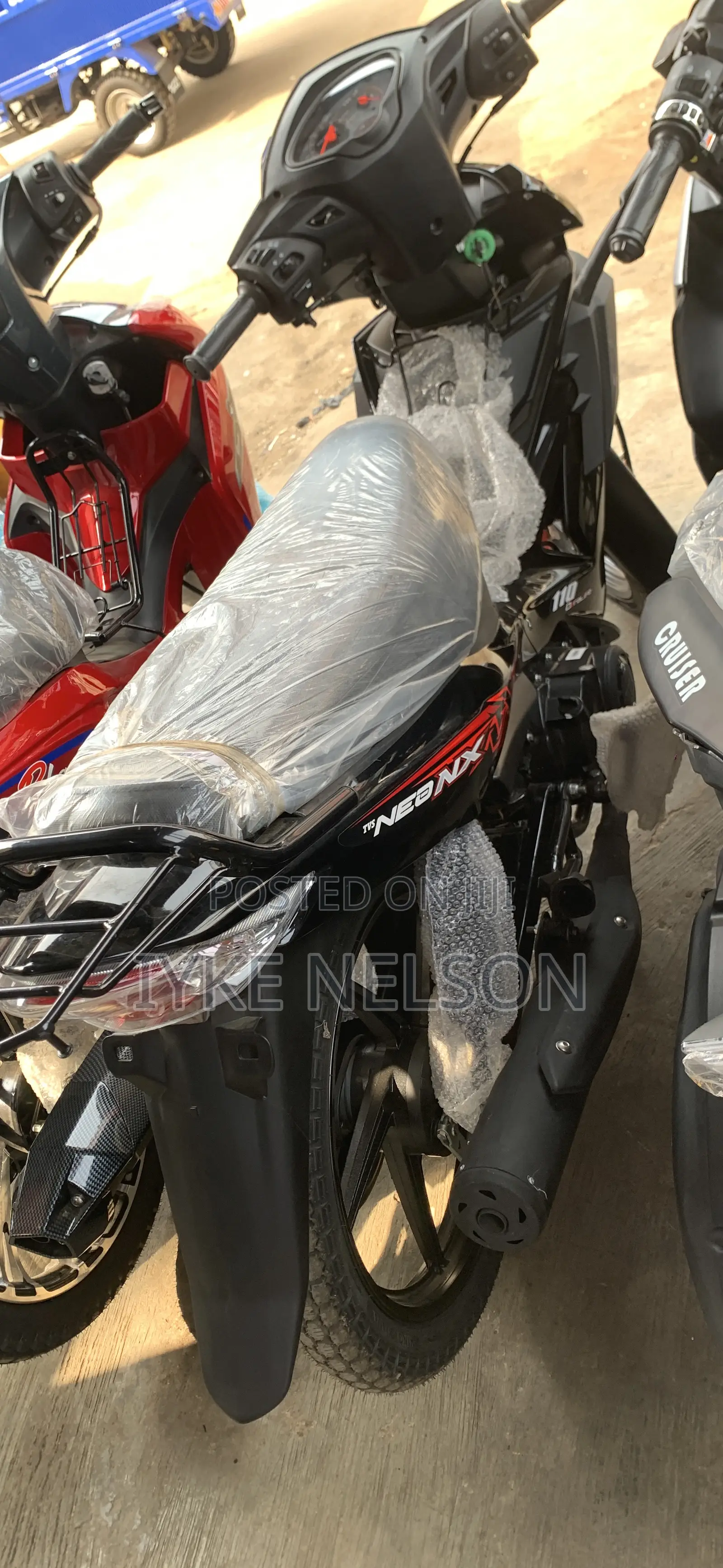 New TVS Neo NX 2026 Black
