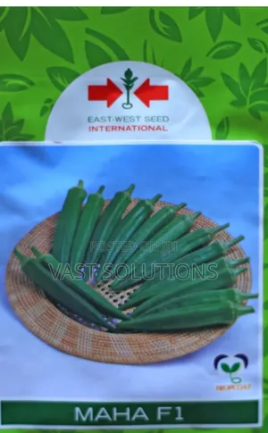 Maha F1 Okra Seeds From East West Seeds