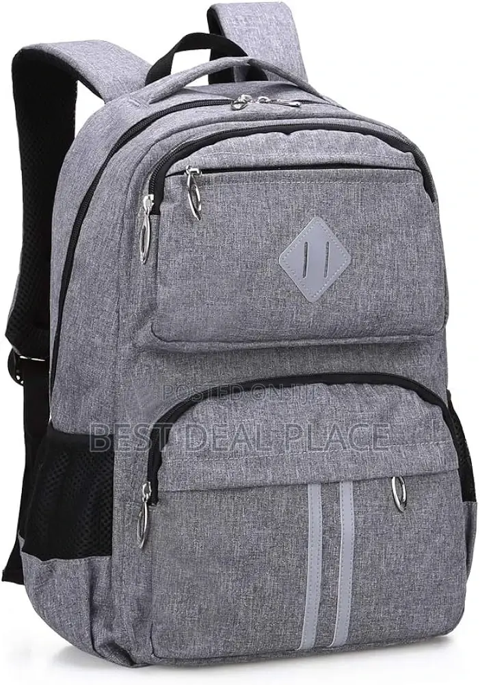 Premium Boys Multi-pocket School Backpack With Night Reflection