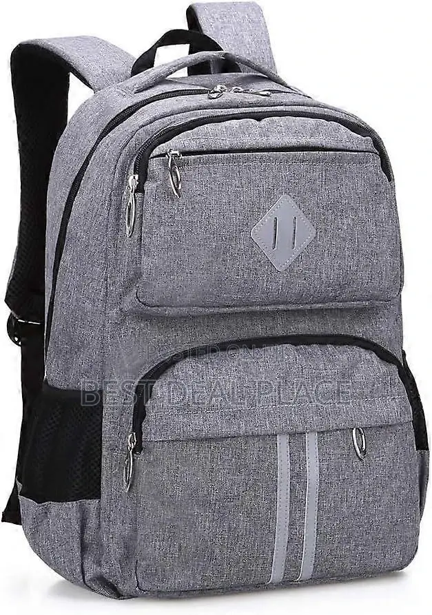 Premium Boys Multi-pocket School Backpack With Night Reflection