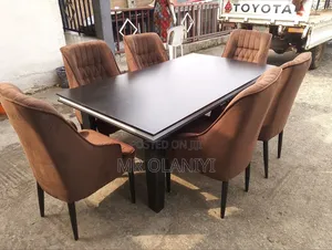 Dinning Set Brown