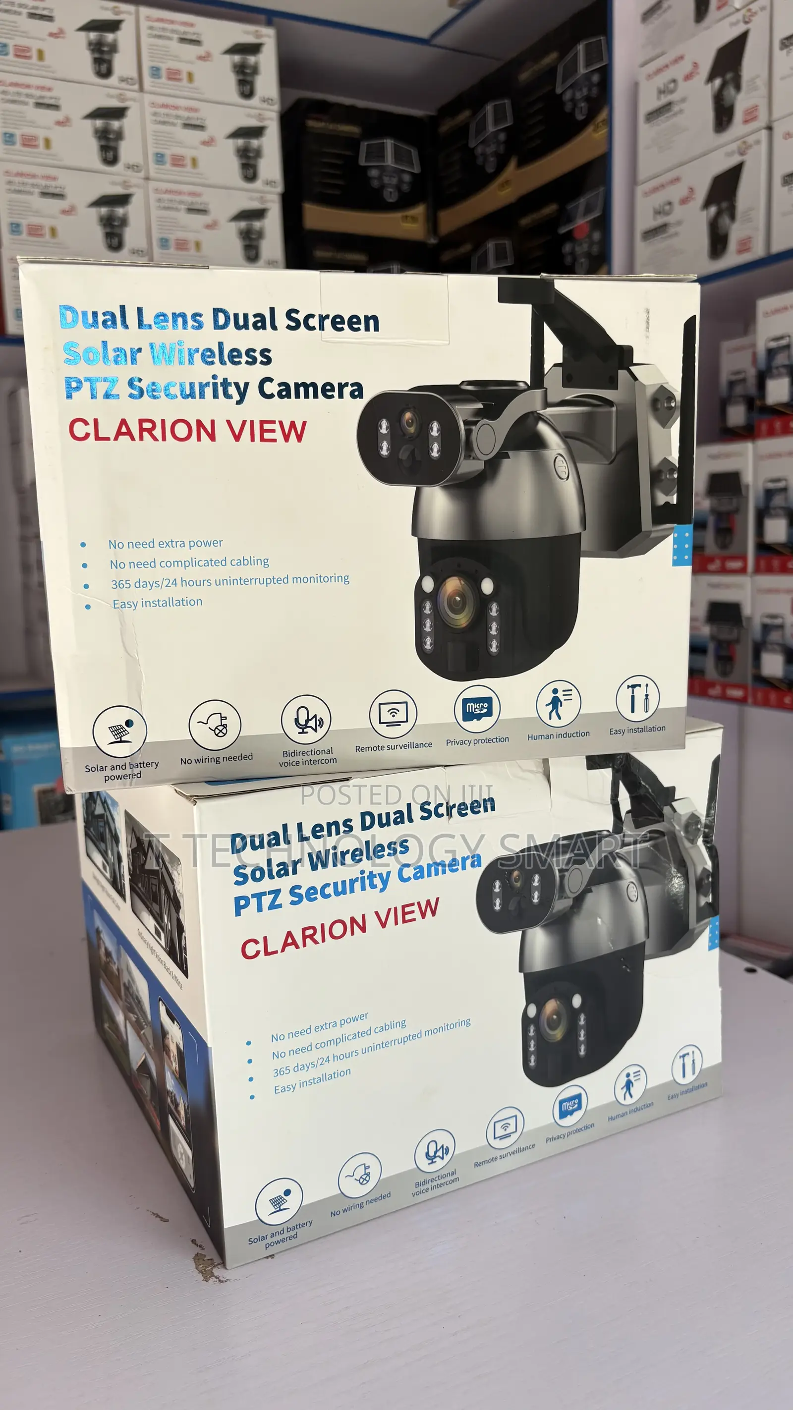 Dual Lens Solar PTZ