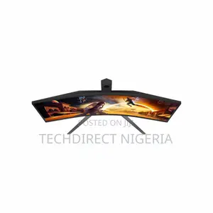 Aoc Cu34g4z 34" Curved Uwqhd Height Adjustable Gaming Monitor