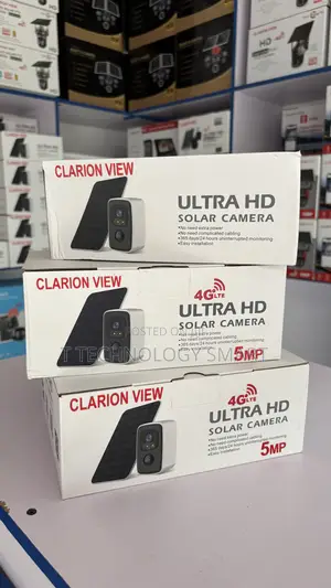 Clarion View 4g Lte Ultra Hd Solar Camera (5mp)