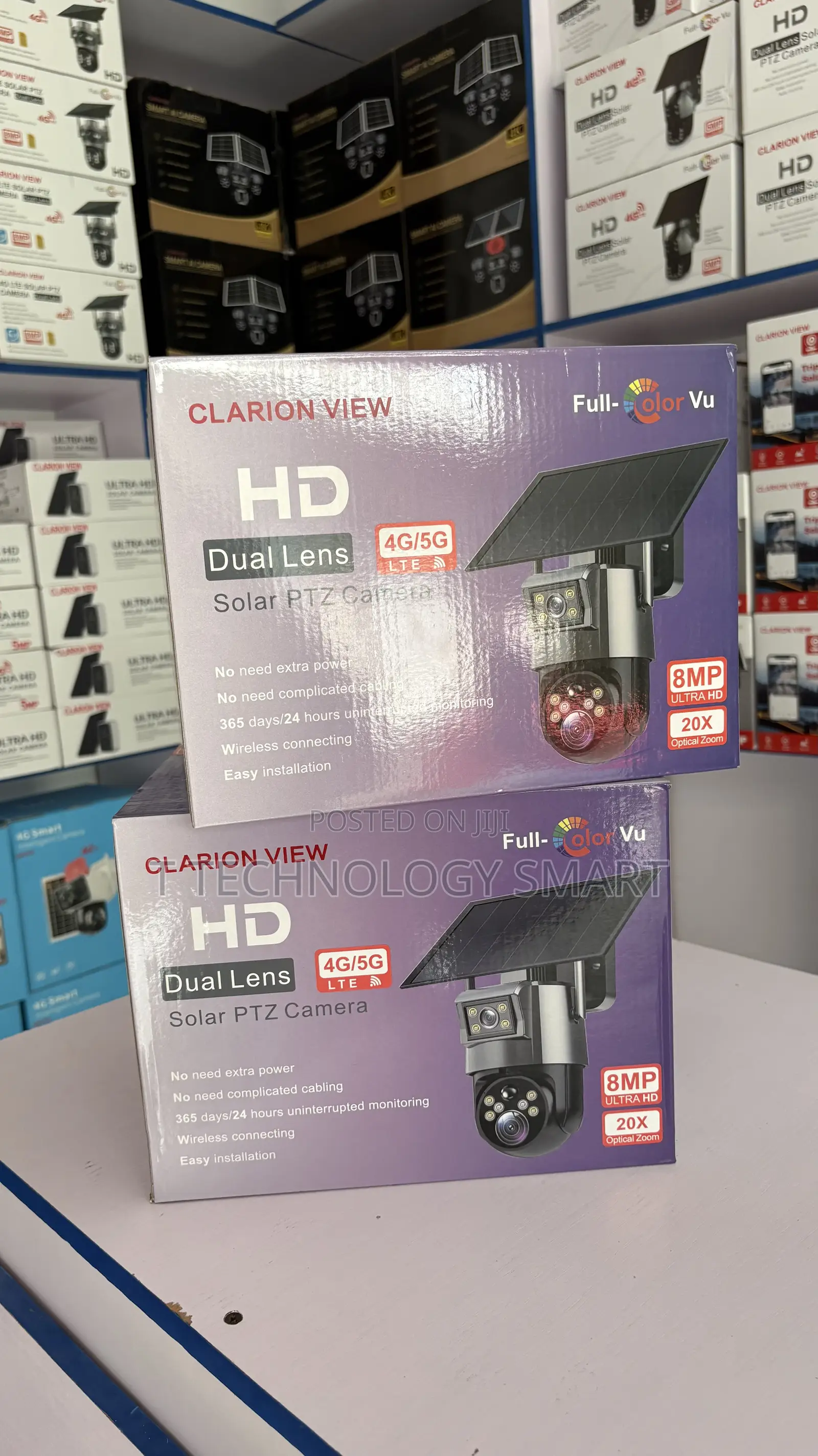 Hd Dual Lens 4g/5g Solar PTZ 8mp 20x