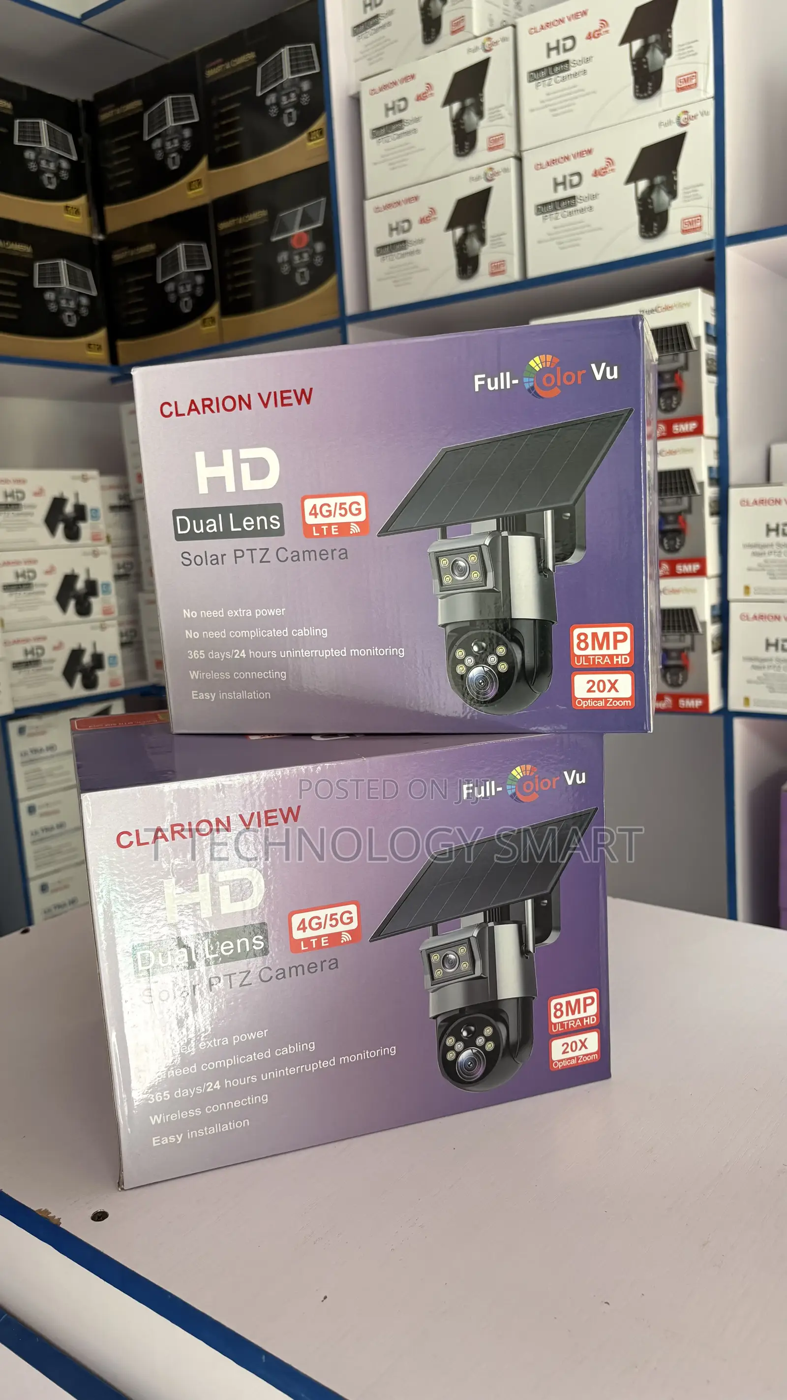 Hd Dual Lens 4g/5g Solar PTZ 8mp 20x