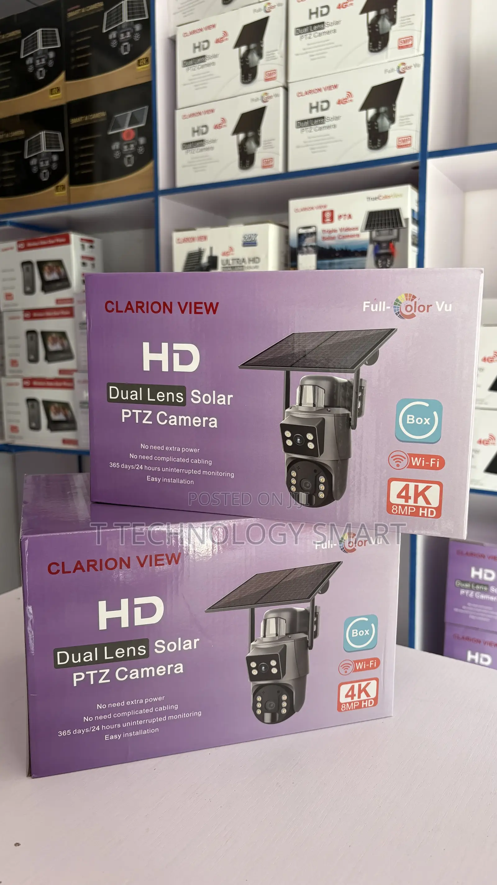 Wifi Dual Lens Solar PTZ