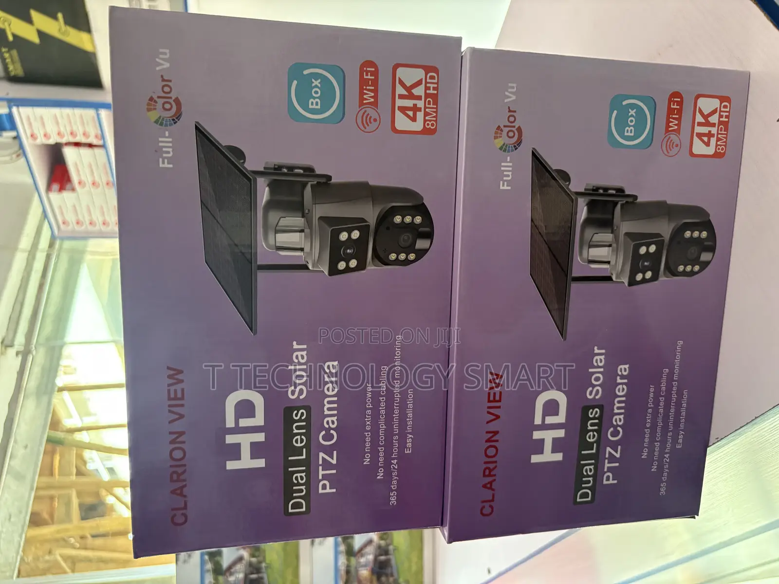 Wifi Dual Lens Solar PTZ