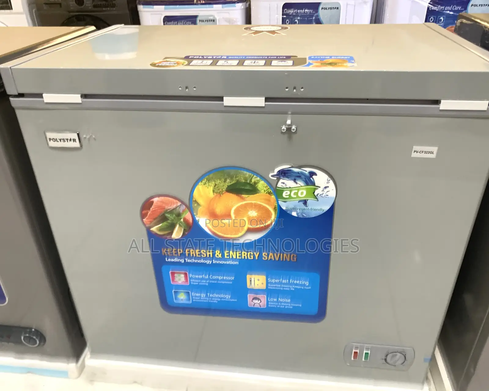 Polystar Freezer for Supermarket Pv-Cf322gl