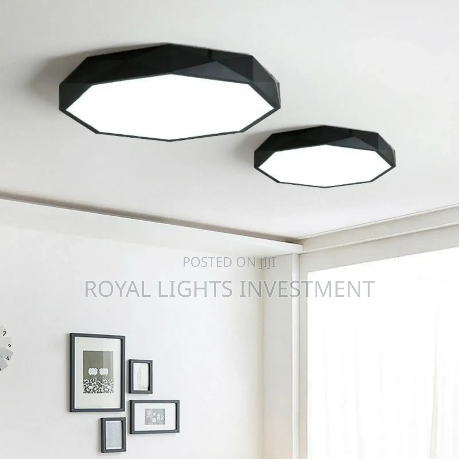 Flush Ceiling Fitting by 500mm