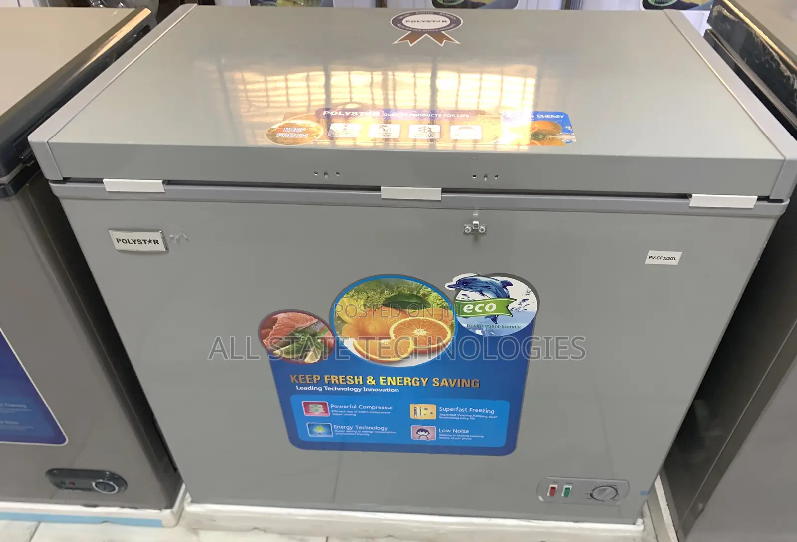 Polystar Commercial Pv-Cf322gl Ice Freezer