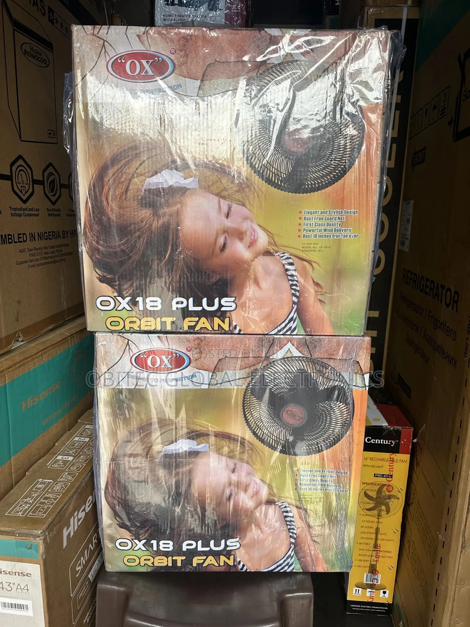 Ox Plus Orbit Fan