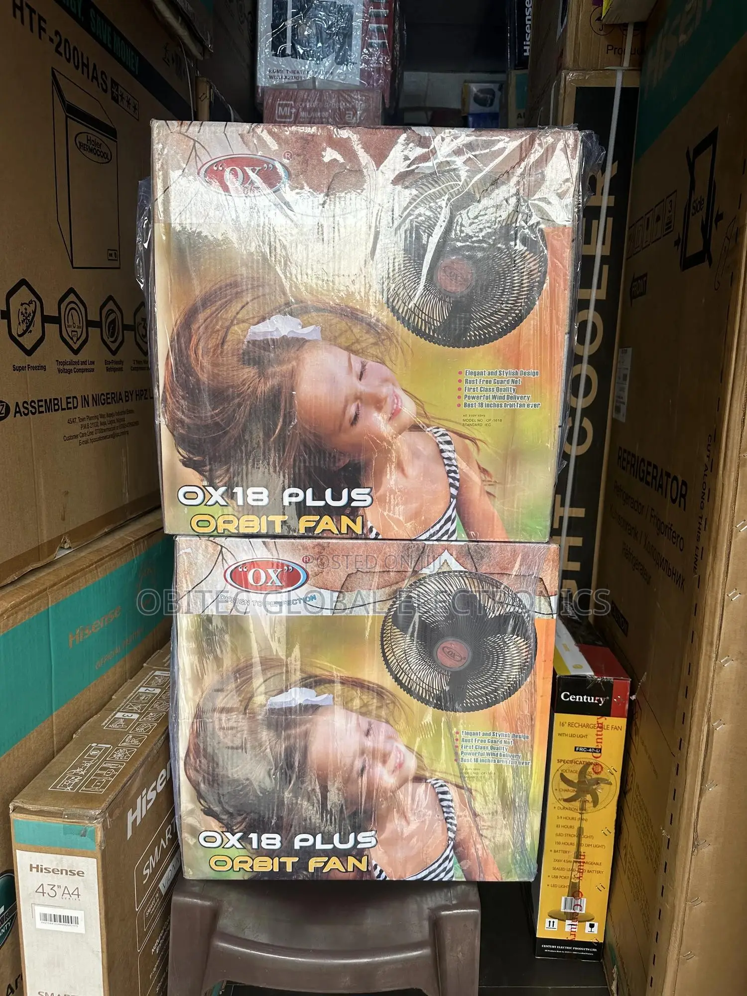 Ox Plus Orbit Fan