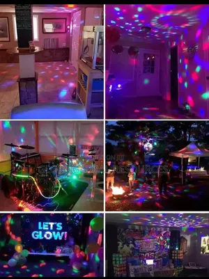 Usb-operated Colour Changing Led Party Light + Remote Control