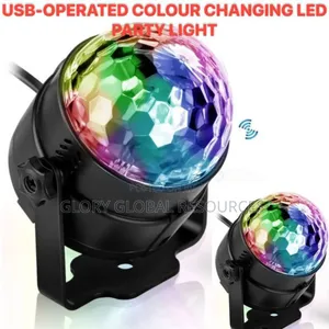 Usb-operated Colour Changing Led Party Light + Remote Control