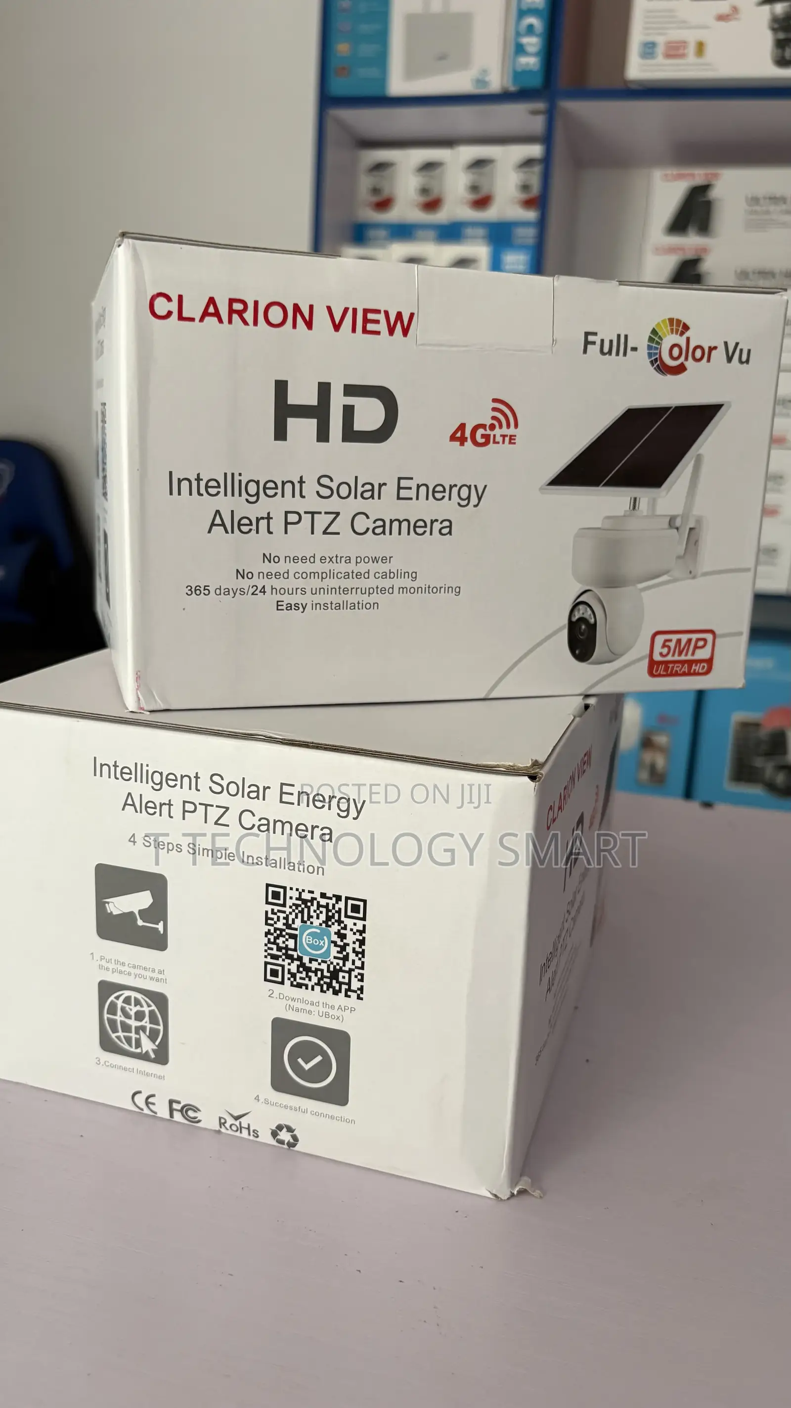 Intelligent Solar Camera Alert PTZ Camera
