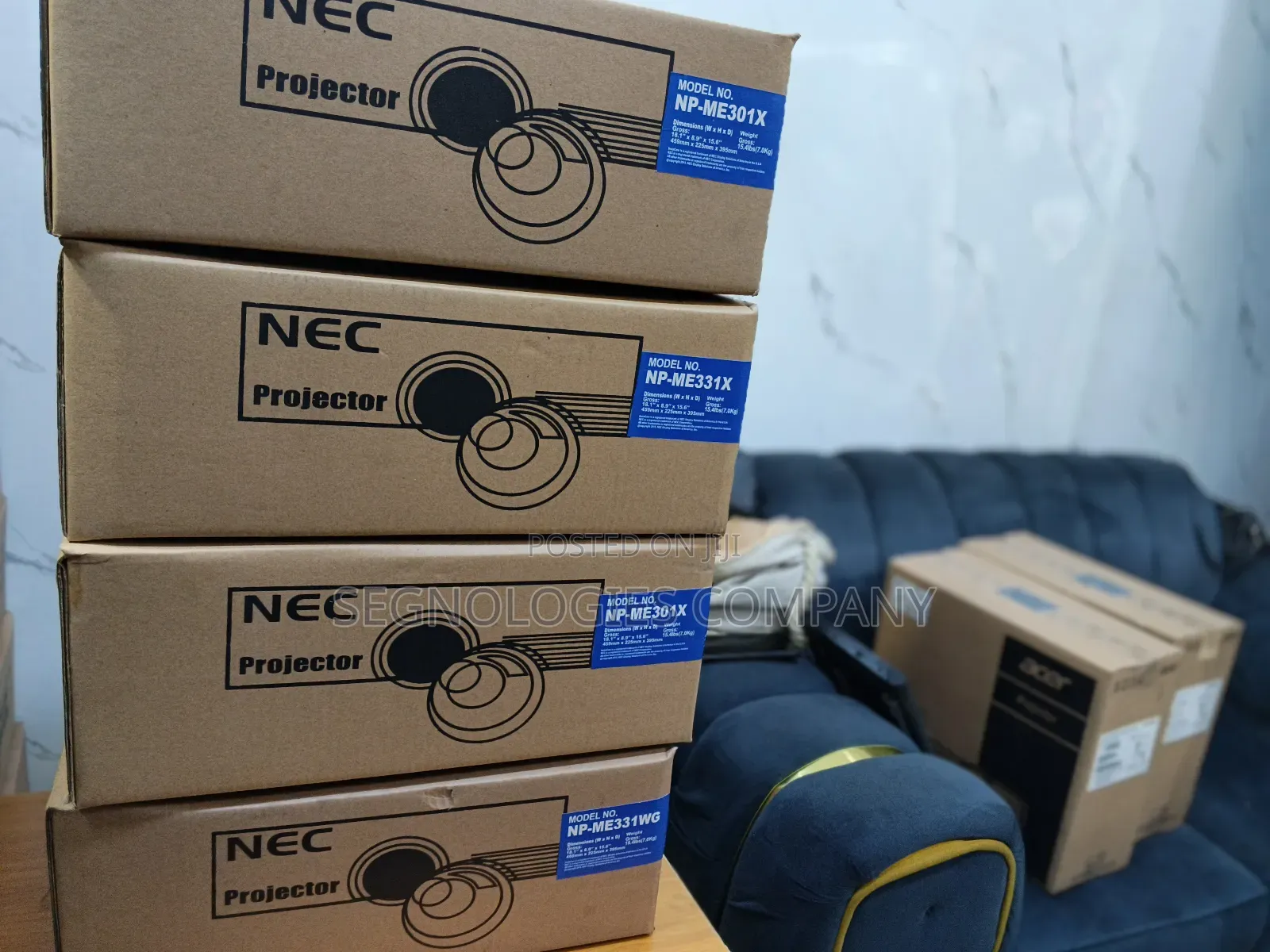 Nec Np-me331wg 3300 Lumens Projector