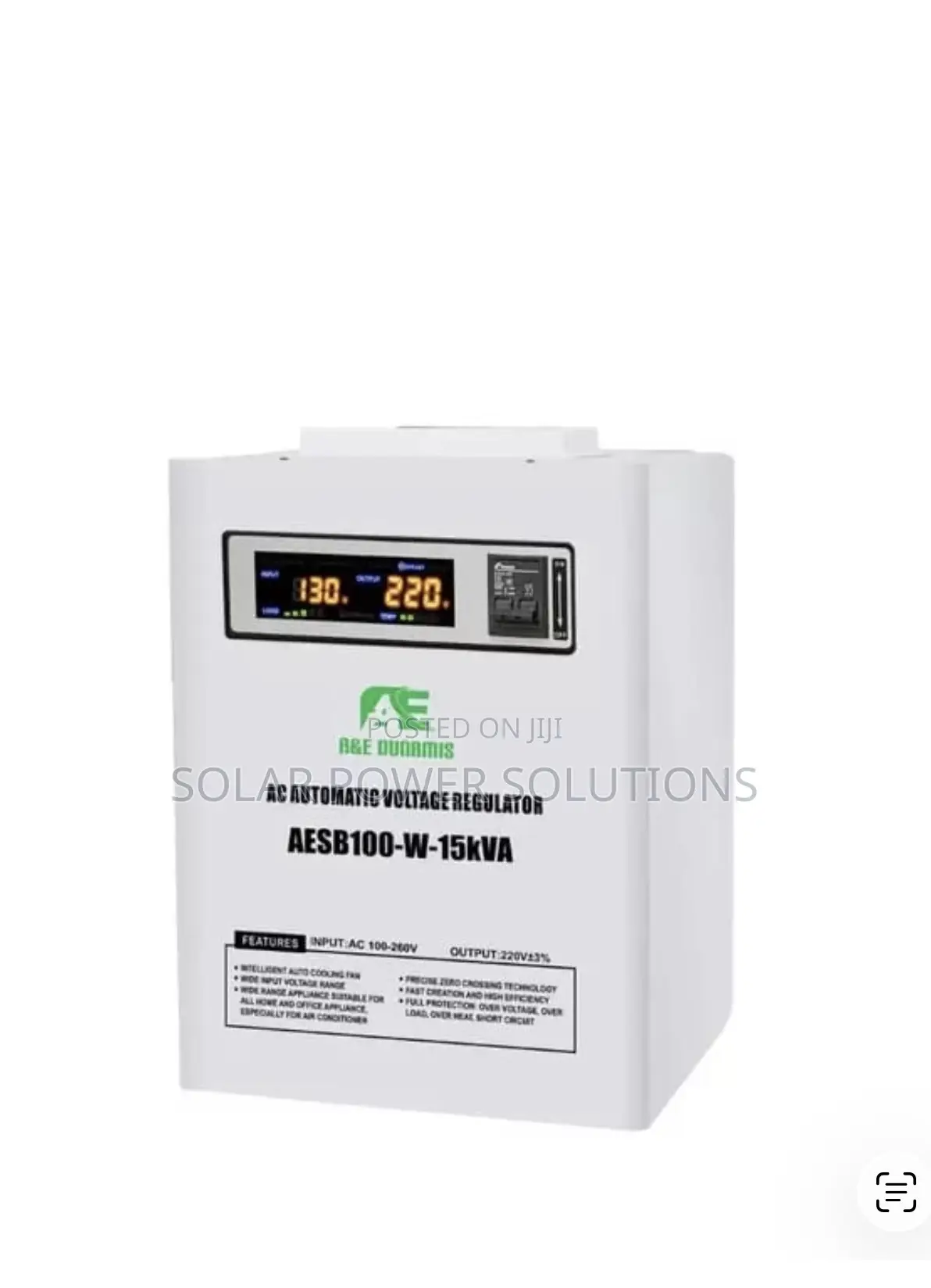 A E Dunamis 15kva Sarvo Stabilizer