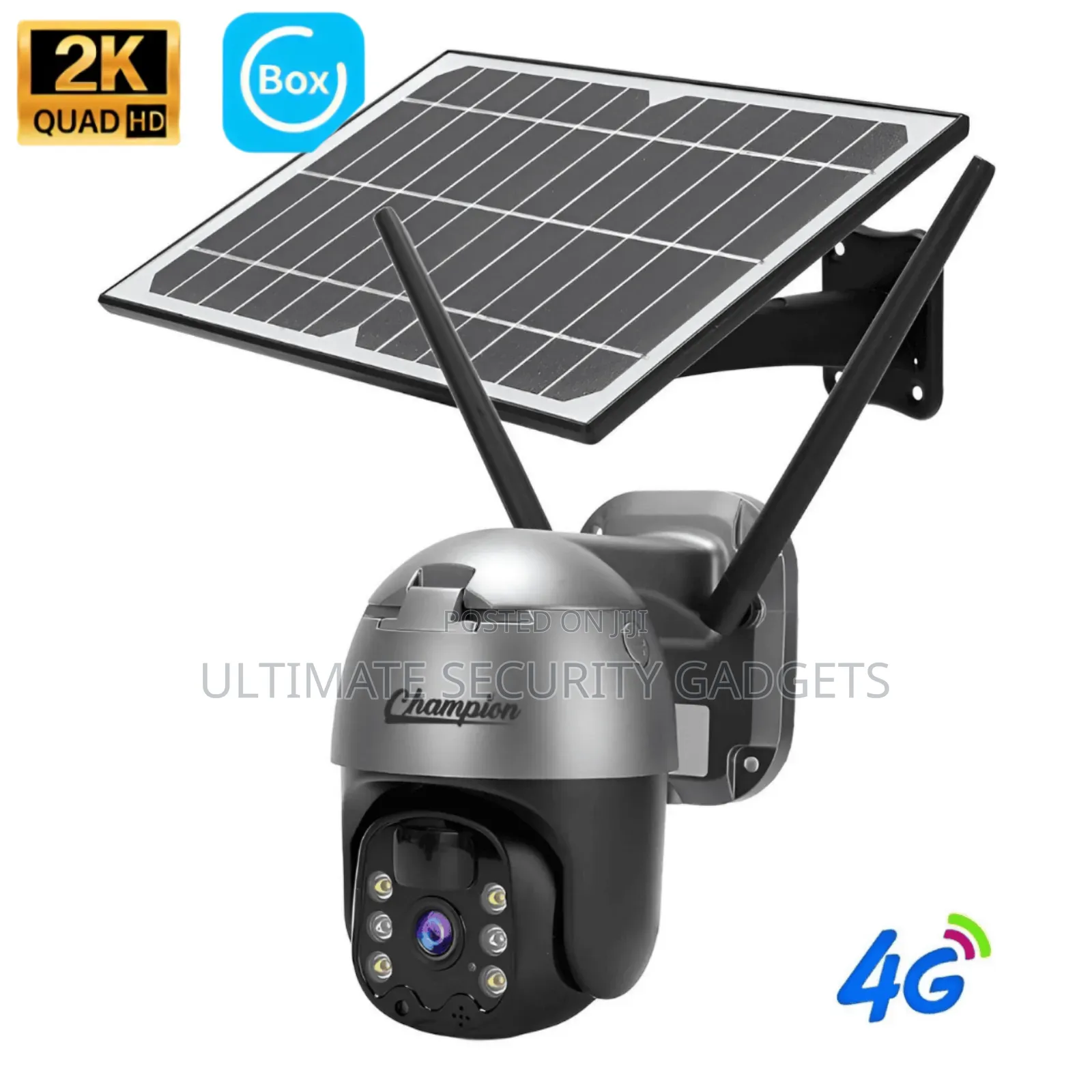 4g Sim Solar Powered PTZ Speed Dome Camera With Free MTN Sim Card