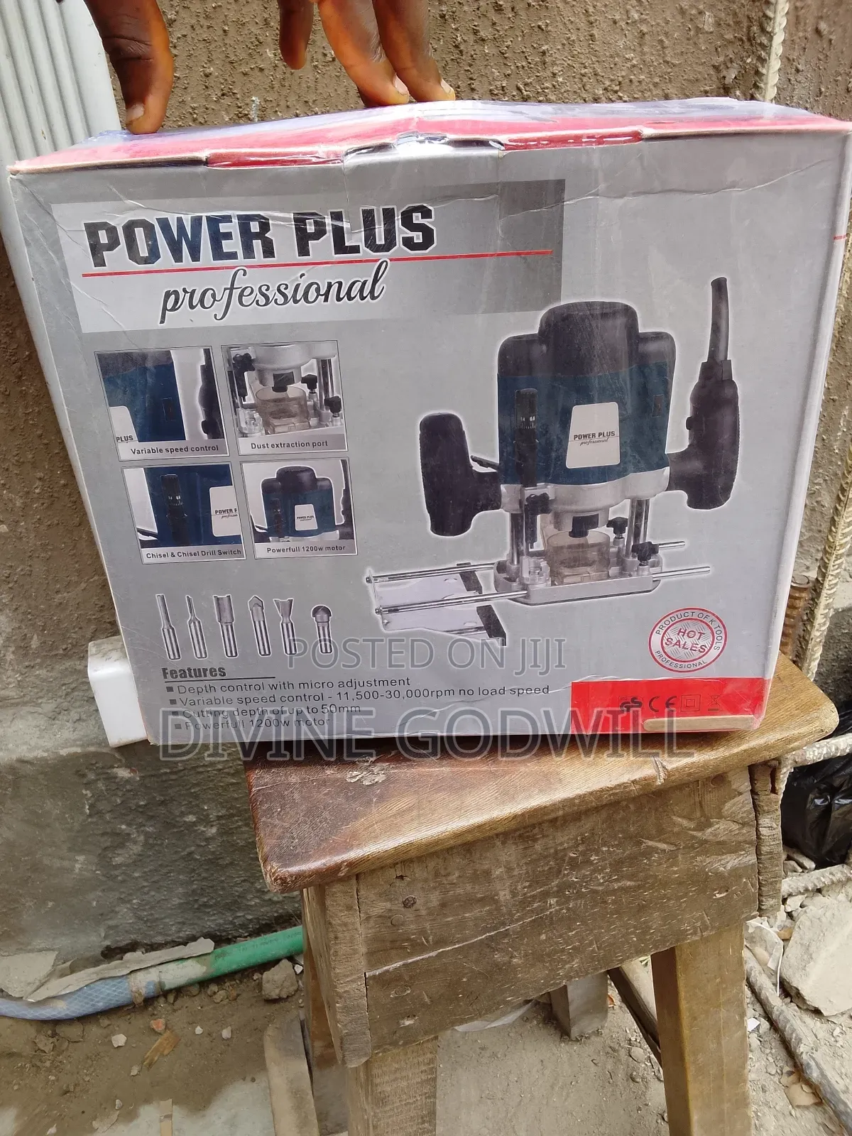 Power Plus Router Machine