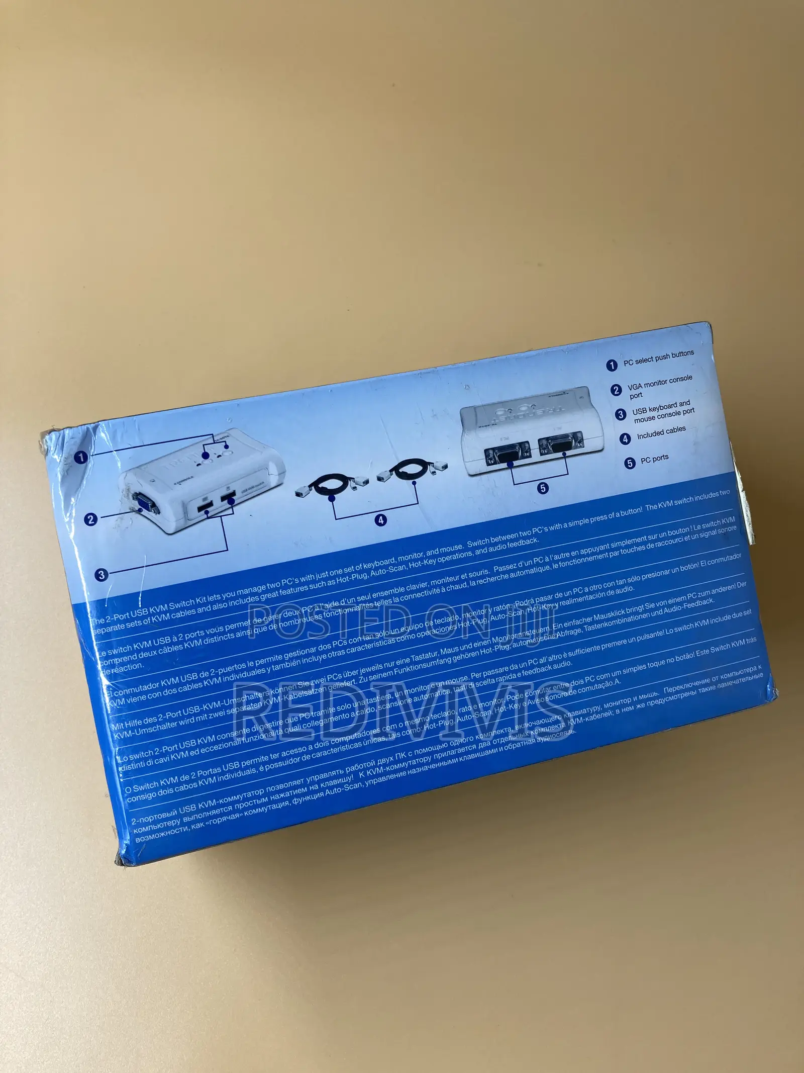 Trendnet 2-Port Usb KVM Switch Kit