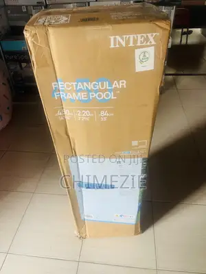 Intex 15ft by 7ft Adult Kids Above Ground Pool With Kids Play Ball
