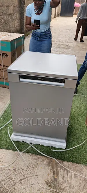 Maxi Dw-5201m Automatic Dishwasher – Silver