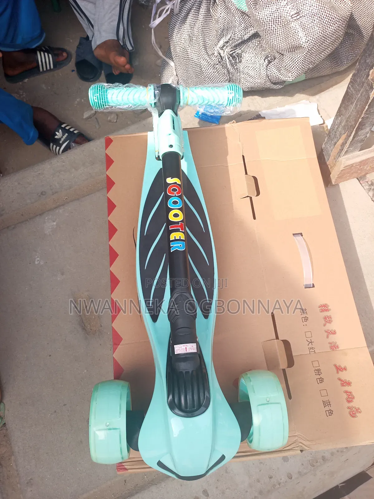 Foldable Children Scooter Adjustable Height