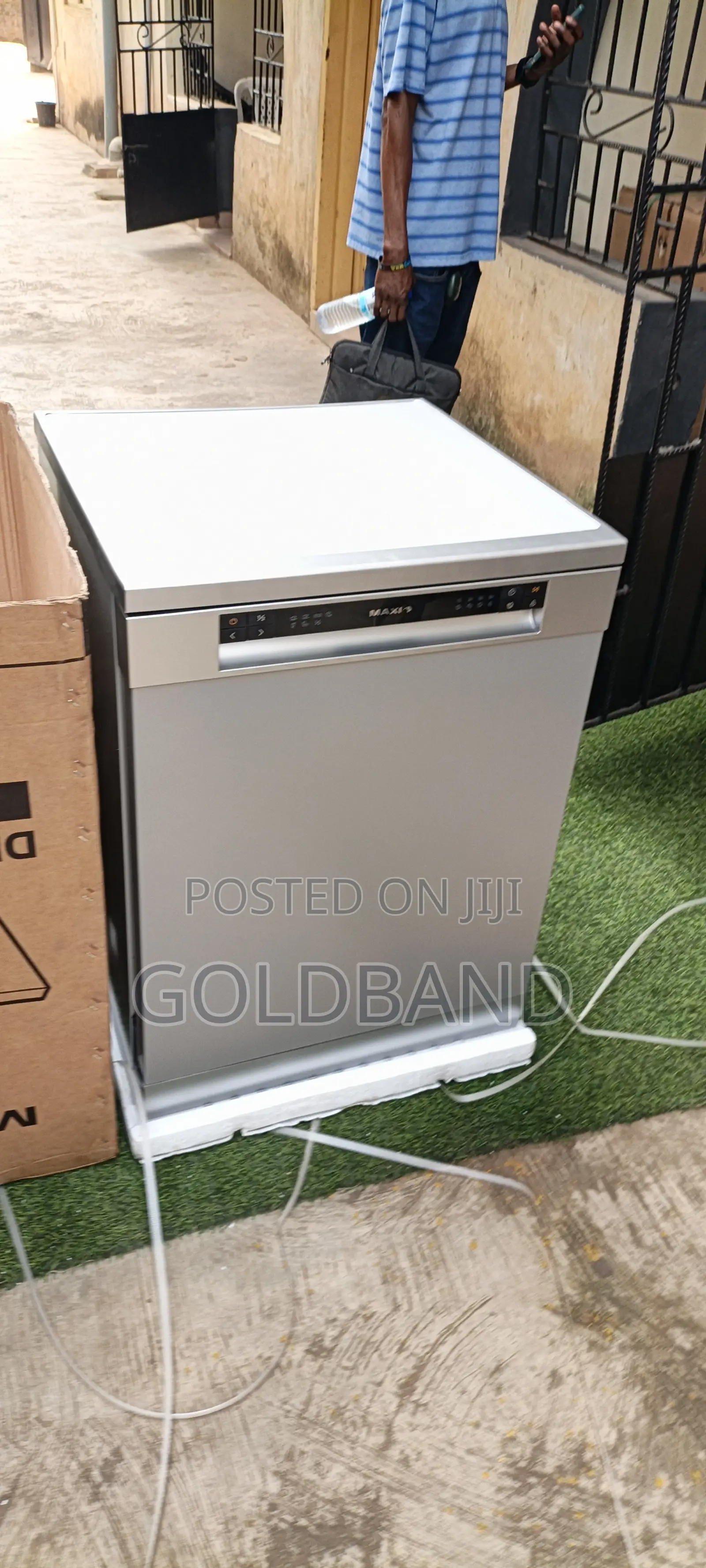 Maxi Dw-5201m Energy-Saving Dishwasher, Silver