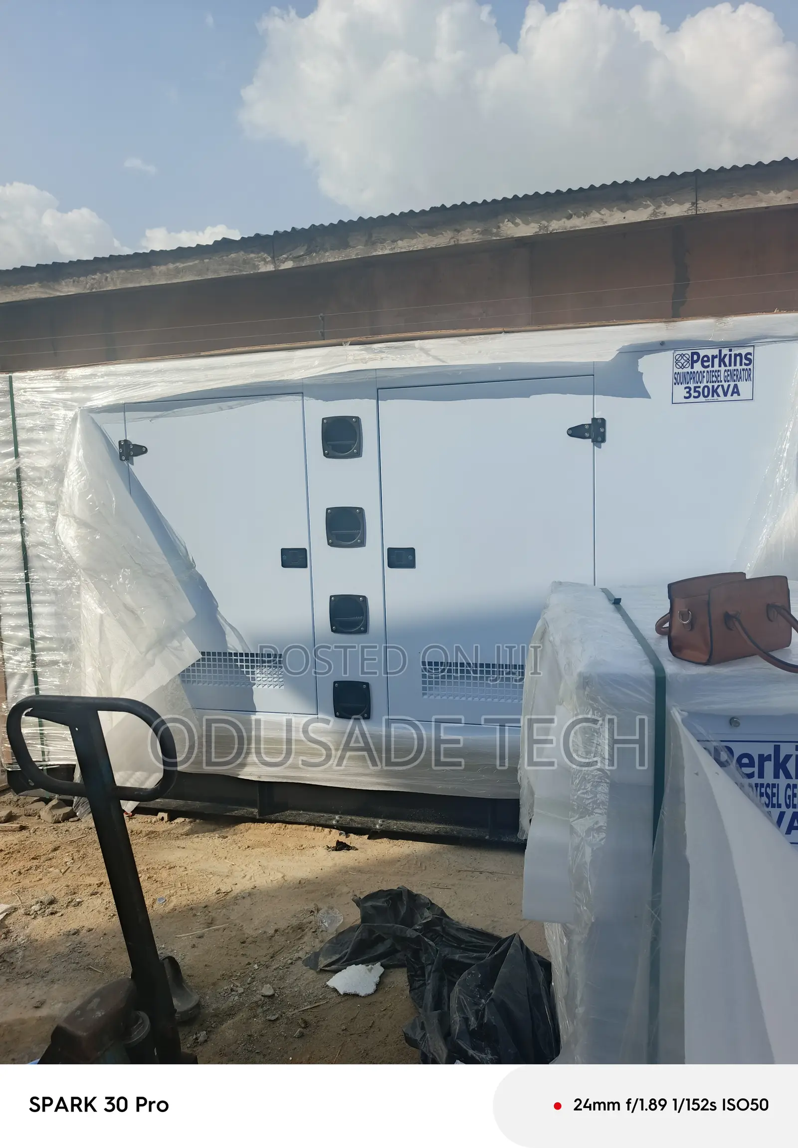 Perkins 350kva Silent Generator