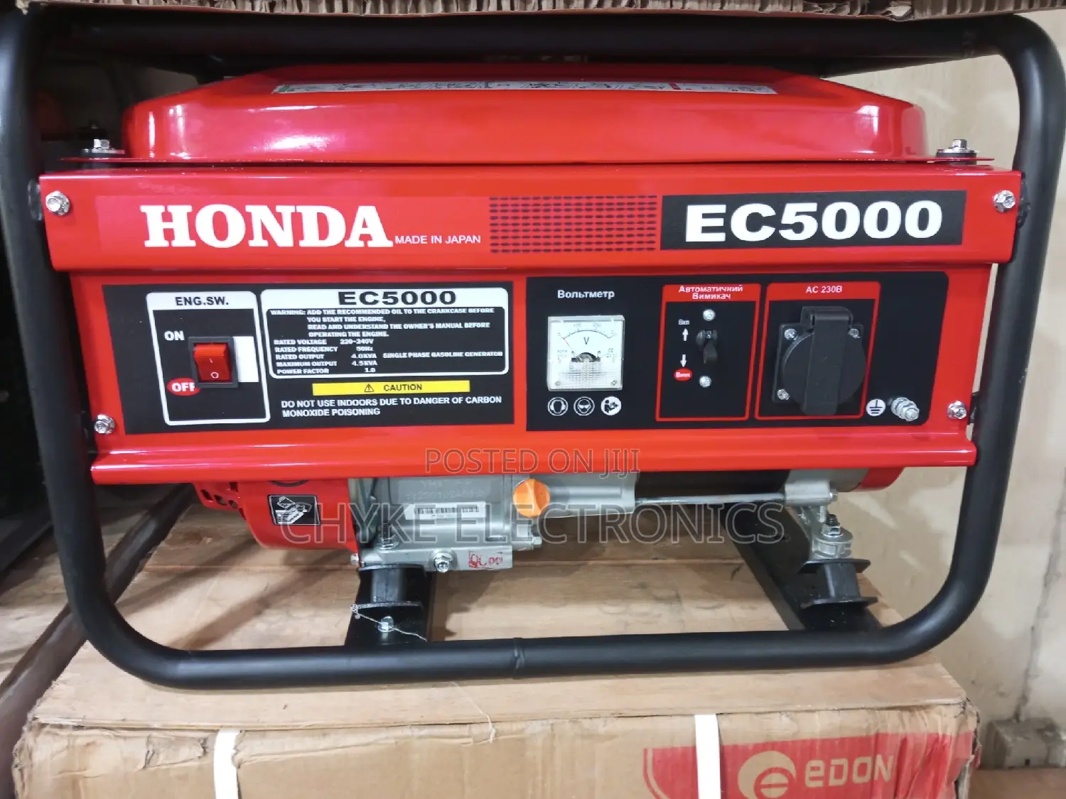 Honda Ec5000 Gasoline Generator