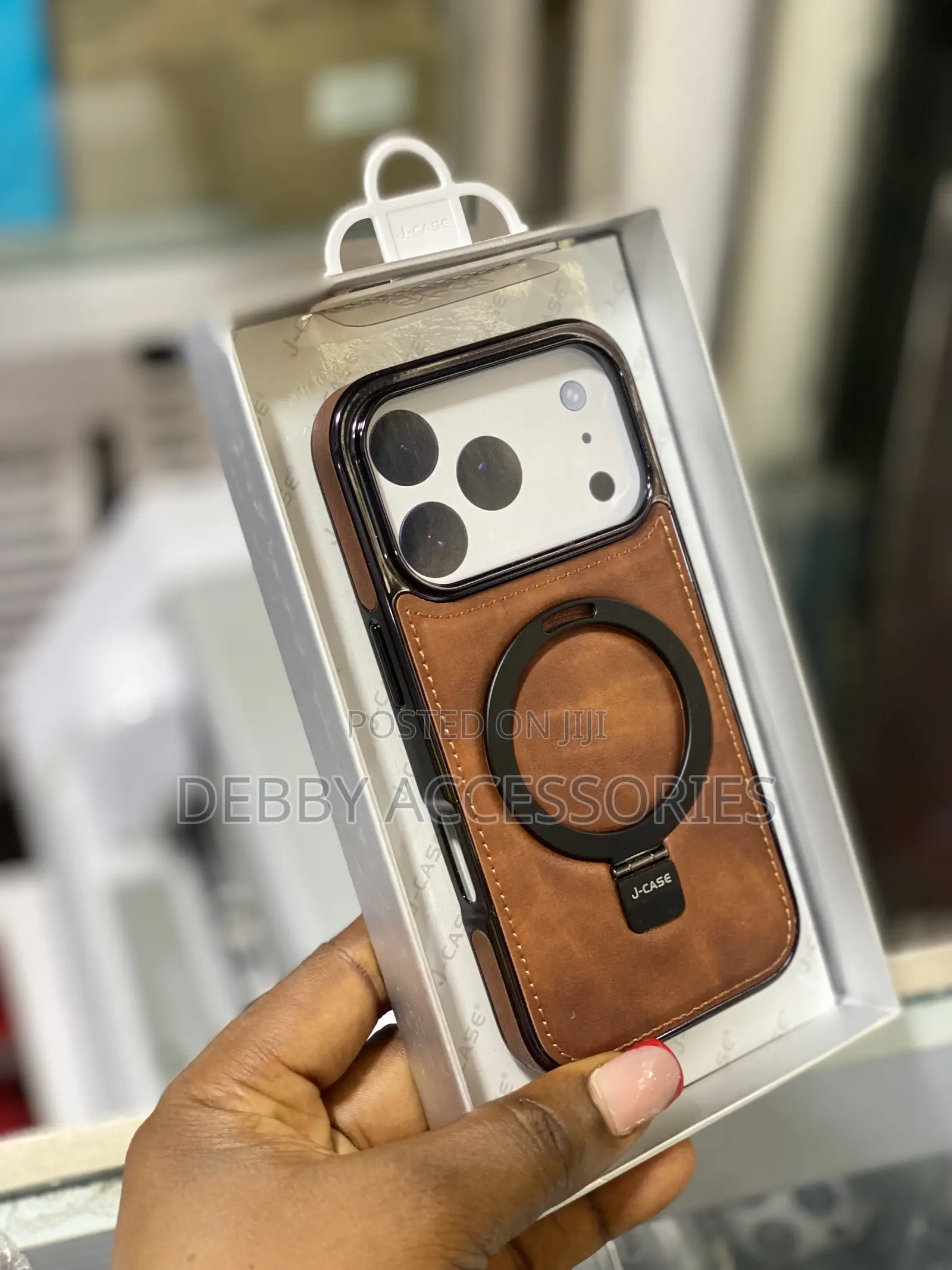 Leather Case With Stand for iPhone 17 Pro Max and 17 Pro