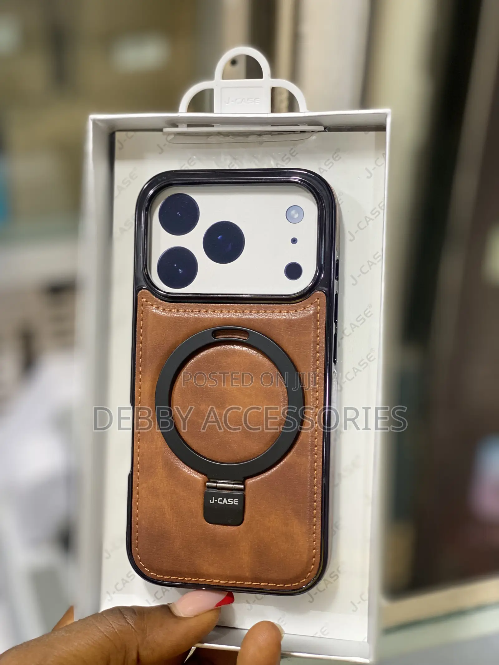Leather Case With Stand for iPhone 17 Pro Max and 17 Pro