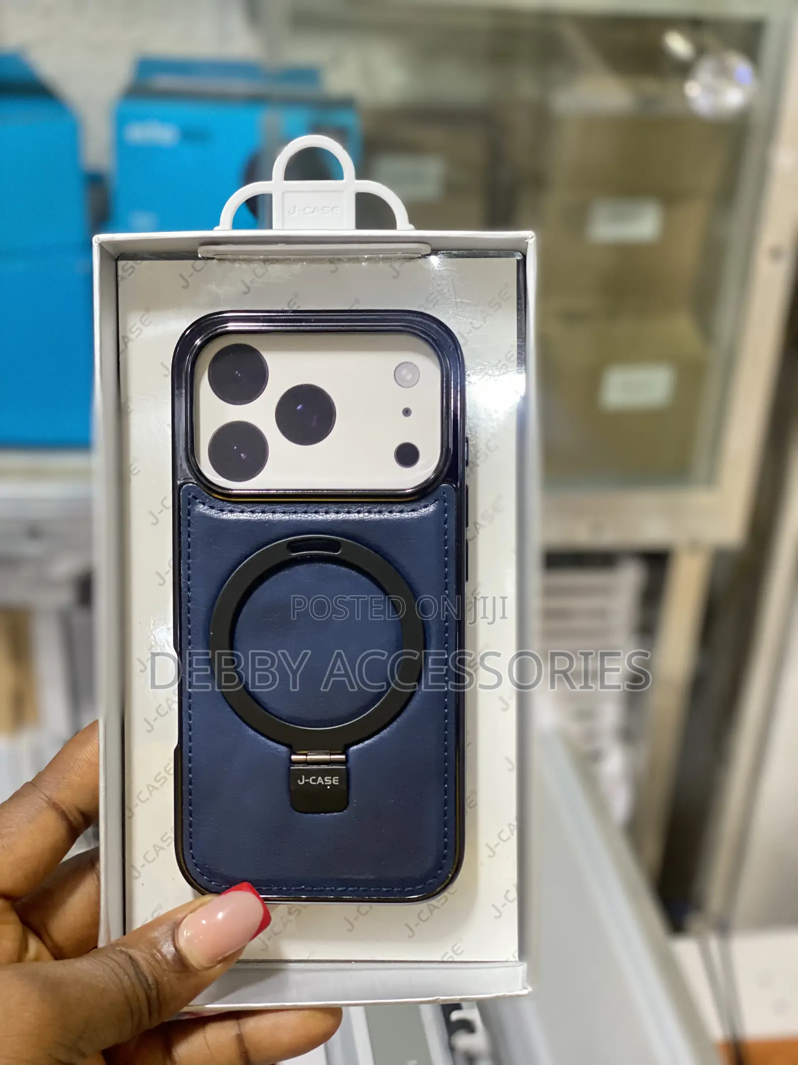 Leather Case With Stand for iPhone 17 Pro Max and 17 Pro