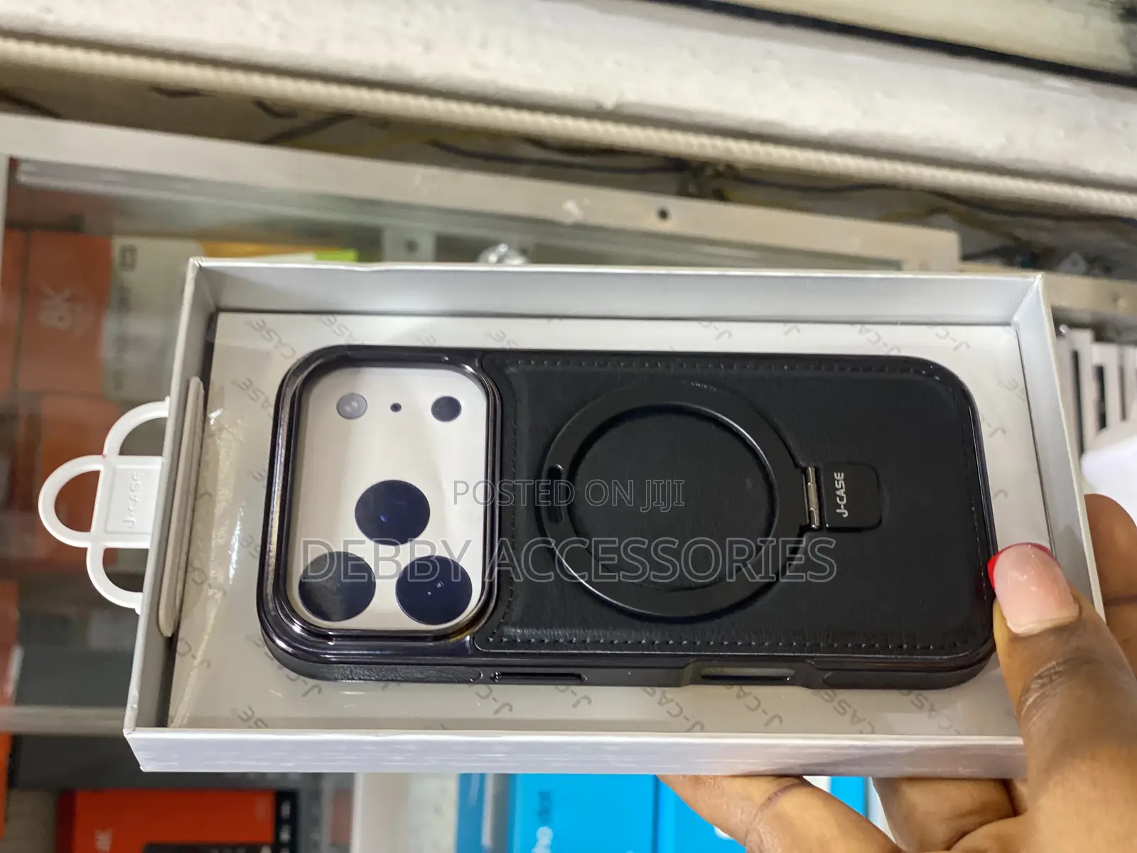 Leather Case With Stand for iPhone 17 Pro Max and 17 Pro