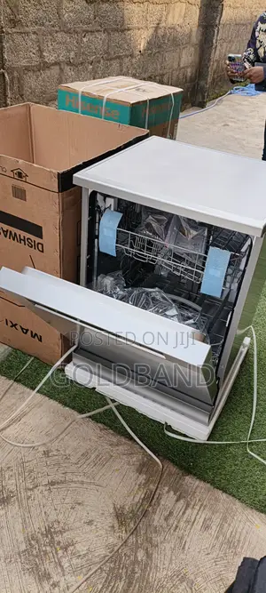 Maxi Dw-5201m Silver Finish Home Dishwasher