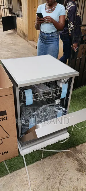 Maxi Dw-5201m Heavy-Duty Dishwasher – Silver