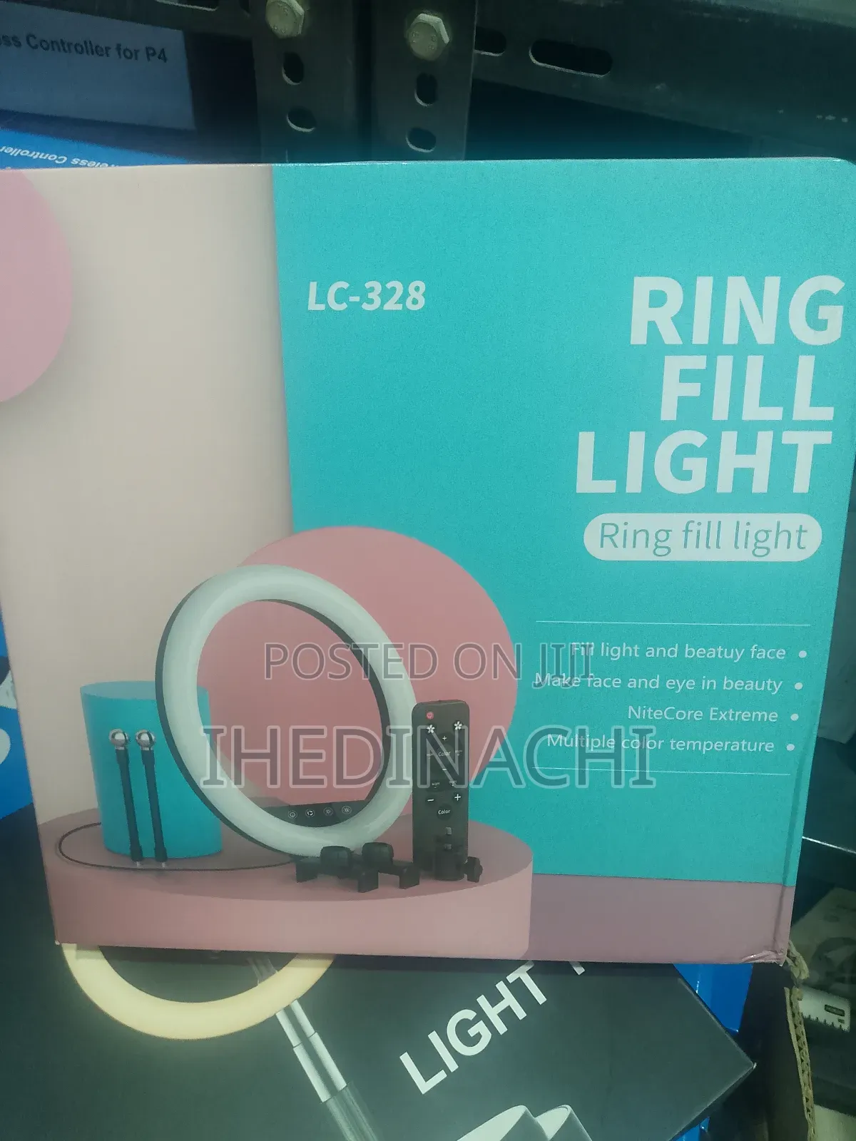 Lc- 328 Ring Lights With Remote