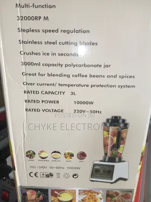 Silver Crest Blender 10000w