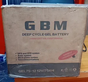 GBM Dry Cell Batter 75ah 12v