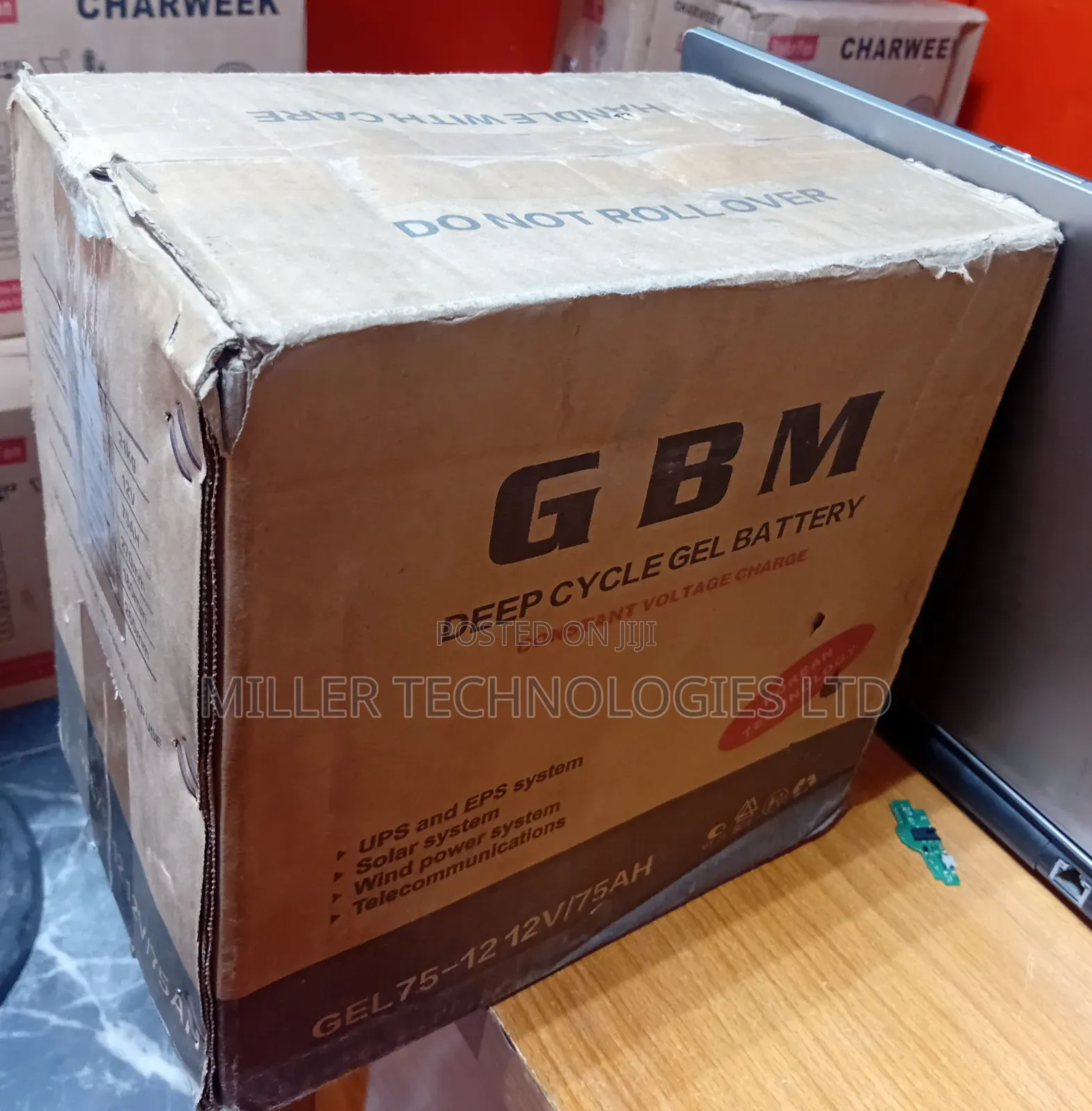 GBM Dry Cell Batter 75ah 12v