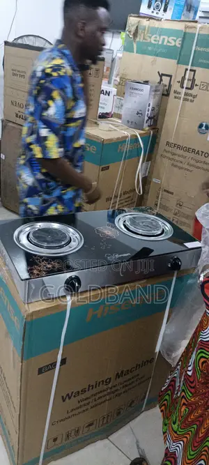 Qasa Double Burner Tabletop Gas Stove