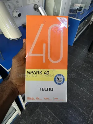New Tecno Spark 40 256 GB Black